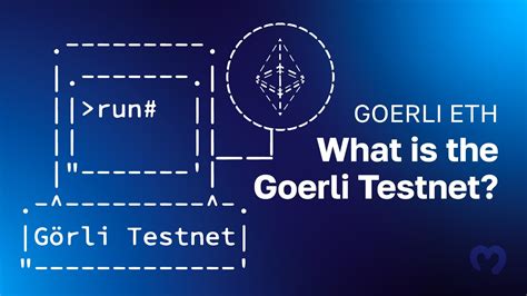 For more information regarding the <b>testnet</b>, see this Medium article. . Goerli testnet swap